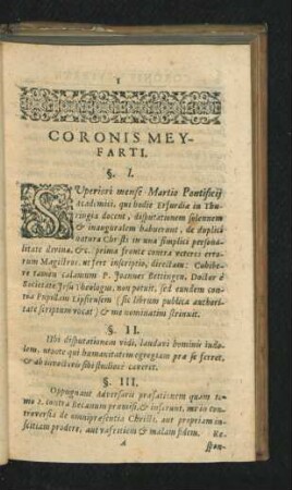 Coronis Meyfarti.