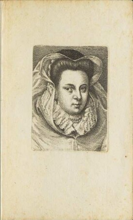Illustration 2: Edelfrau mit Krause und Kopfbedeckung