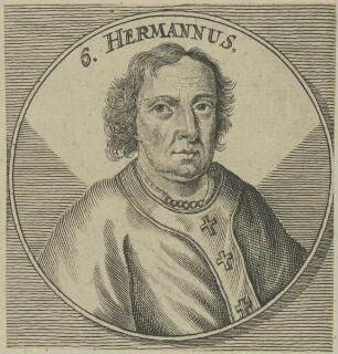 Bildnis von Sanctus Hermannus