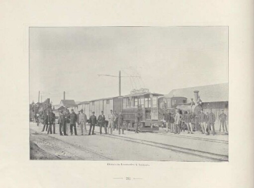 Elektrische Locomotive in Serajewo
