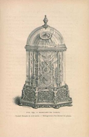 Fig. 103. - Horloge de table