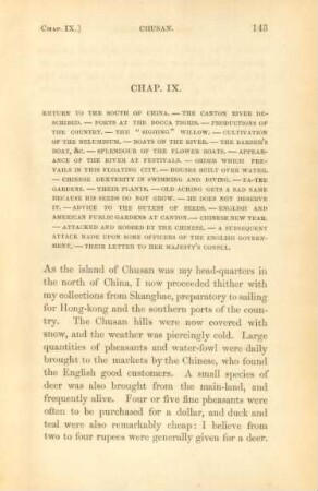 Chap. IX. Return to the south of China. - The Canton river described. - Forts at the ...