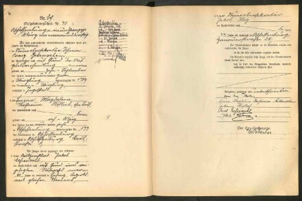Standesamtsbuch der Stadt Aschaffenburg: Eheschließungen 252/1930 - 130/1931