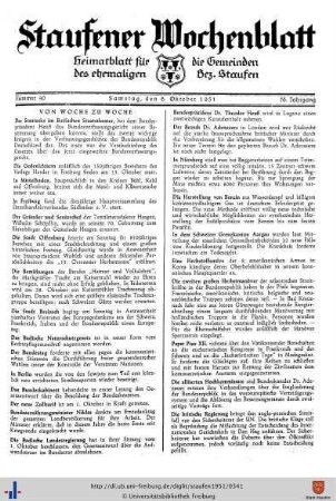 Oktober 1951
