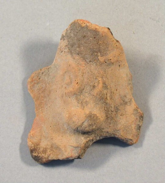 Head of an animal figure (vessel fragment)