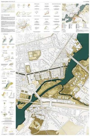 Ideale Realitäten - Potsdam Schinkelwettbewerb 2012: Erläuterungen, Diagramme, Lageplan 1:2000