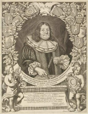 Georg Seifried (II.) Koler, Septemvir und Vorderster Landpfleger; geb. 22. Mai 1624; gest. 27 Juli 1688