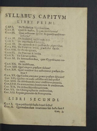Syllabus capitum