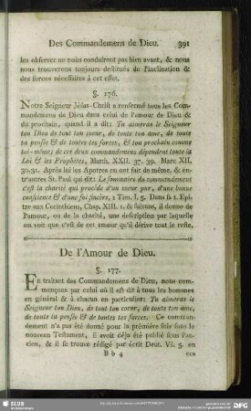 De l'Amour de Dieu