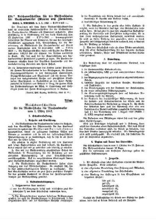 Reichsvorschriften für die Meisterschulen für Bauhandwerker (Maurer und Zimmerer) : [Amtliche Erlasse] ; [Amtlicher Teil]