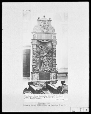 Wanddenkmal für Bischof Melchior Zobel von Giebelstadt