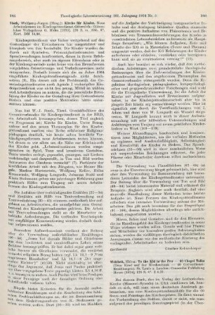 385-386 [Rezension] Kirche für Kinder