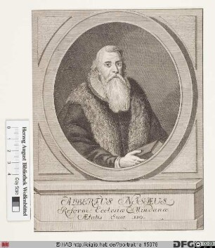 Bildnis Albert Niseus (Nisius, eig. Nys)