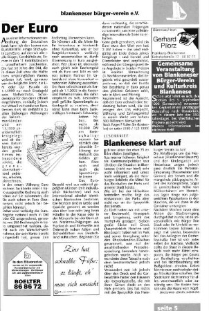 Blankenese klart auf