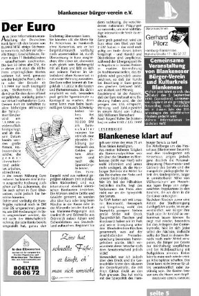 Blankenese klart auf
