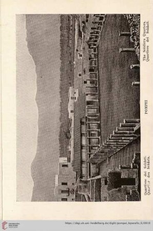 Pompei – Quartiere dei Soldati. – Quartier des Soldats. – The Soldiers Quarters. – Quartiere dei Soldati.