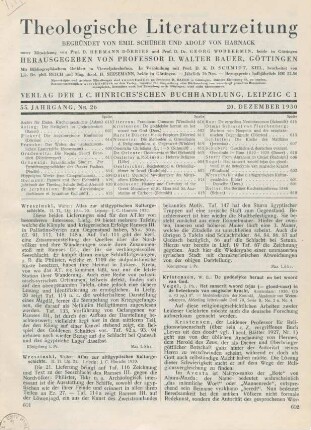 601 [Rezension] Wreszinski, Walter, Atlas zur altägyptischen Kulturgeschichte. II. Teil, Liefg. 19 u. 20