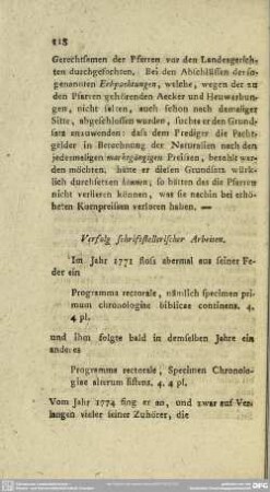 Verfolg schriftstellerischer Arbeiten