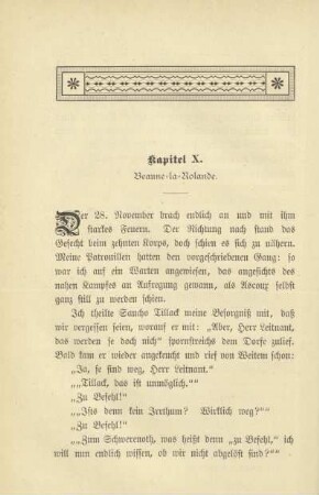 Kapitel X. Beaune-la-Rolande