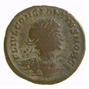 Münze, Follis, 335 - 337