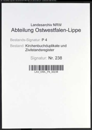 Zivilstandsregister der Munizipalität Unna (G 1812). (Gemeinde: Zivilstandsregister)