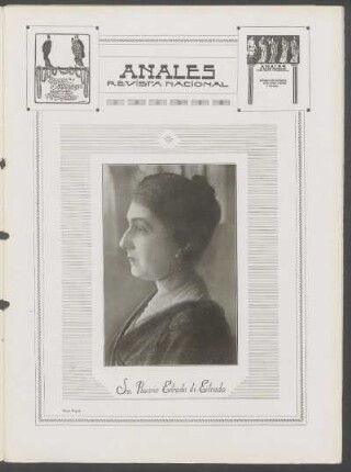[Fotografía de] Sra. Rosario Estrada de Estrada