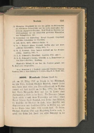 3090. Rambach (Johann Jacob I.)