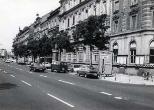 Privatgebäude, Straßen und Plätze in Karlsruhe. Kriegsstraße