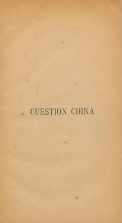 Cuestion China