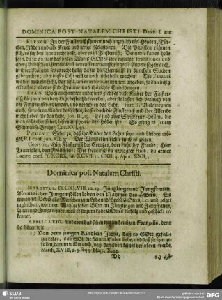 Dominica post Natalem Christi