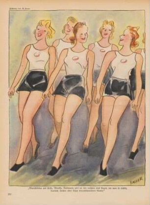 "Marschlieder mit Erika, Monika, Rosemarie gibt es..."