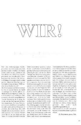WIR!