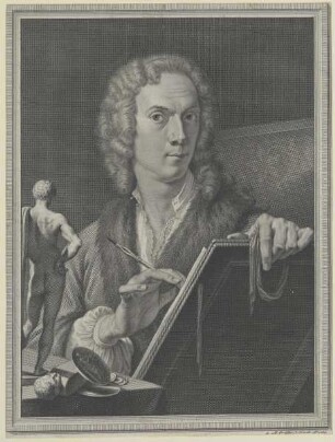 Bildnis des Johann Justin Preißler (?)