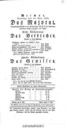 Das Majorat