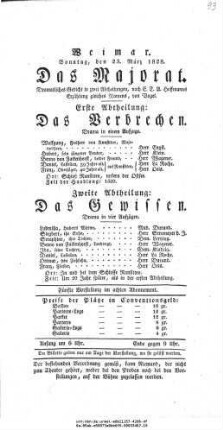 Das Majorat