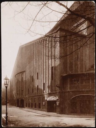 Großes Schauspielhaus (auch: Theater des Volkes, Friedrichstadtpalast), Berlin: Ansicht Bühneneingang