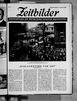 Zeitbilder. 1924-1925