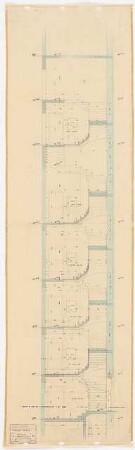 Schauspielhaus, Bochum: Bühnenhaus: Treppenschnitt 1:20