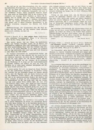 555-556 [Rezension] Visser 't Hooft, Willem Adolph, Kein anderer Name