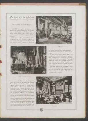 Mansiones brasileñas : El hospedaje del rey de Bélgica