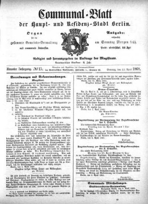 1868,15: No. 15, 12. April 1868