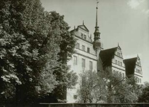 Doberlug-Kirchhain, Schloss, Ansicht von Nordwesten