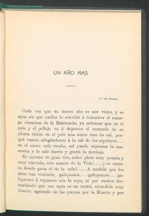 Un año mas