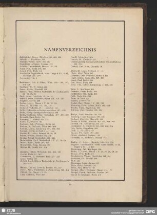 Namenverzeichnis