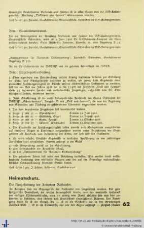 Heimatschutz.