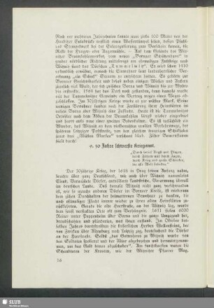 9. 30 Jahre schwerste Kriegsnot