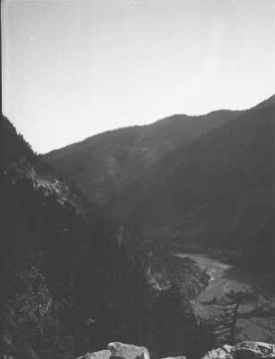 Blick auf ein Tal (USA-Reise 1933)