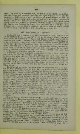 117. Deutschland im Allgemeinen