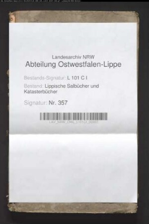 Anlagen zum Salbuch des Amtes Brake von 1721, Bd. 2
