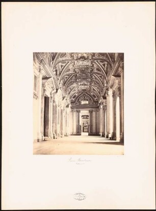 Petersdom, Rom: Innenansicht der Vorhalle des Petersdoms